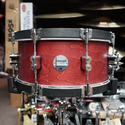 PDP Concept Classic Series - OX Blood Finish - 6.5 x 14" Maple Snare Drum w/ Maple Hoops (2023) image 1
