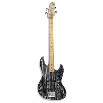 Michael Kelly Element 4OP 4-String Electric Bass Guitar (Trans Black)(New) image 2