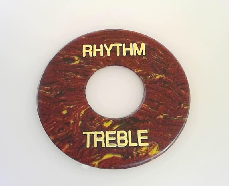 True Custom Shop® Tortoise Rhythm Treble Toggle Switch Ring Reverb