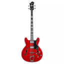 Hagstrom VIKB-WCT Viking Semi-Hollow Body Canadian Hard Maple 4-String Electric Bass Guitar