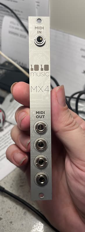 1010 Music MX4 Buffered MIDI TRS Multiple Eurorack Module | Reverb