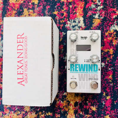 Reverb.com listing, price, conditions, and images for alexander-pedals-rewind-programmable-echo