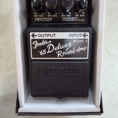 Boss FDR-1 Fender '65 Deluxe Reverb Amp Pedal | Reverb