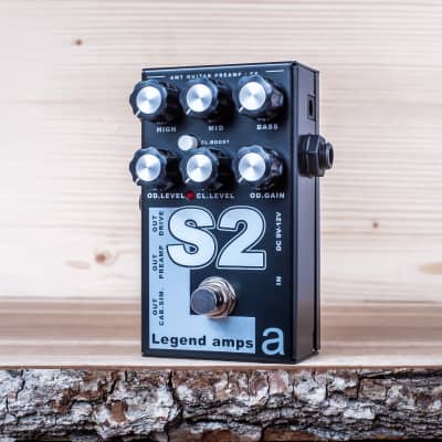 AMT S2 — 2 channels guitar preamp/distortion pedal (Soldano