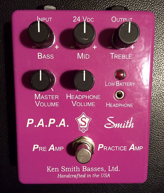 Ken Smith P.A.P.A. preamp/practice amp