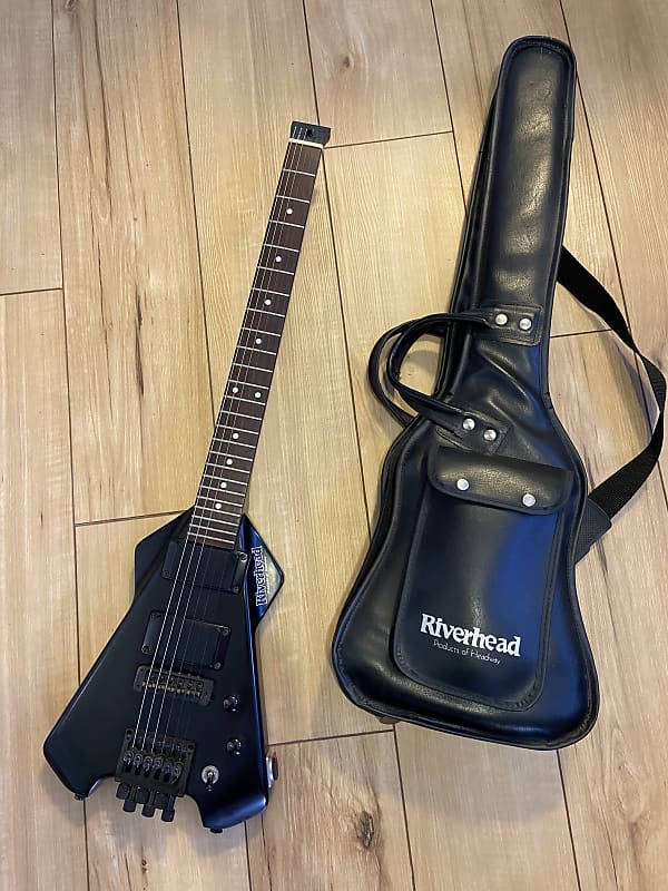 Riverhead by Headway - Headless Guitar 80's - Graphite Black