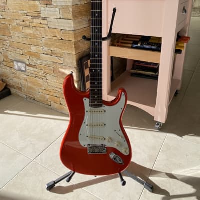 Fender 2011 Fender Custom Shop Stratocaster Pro NOS 2011 Candy Tangerine image 4