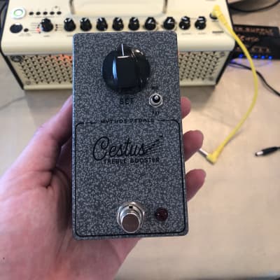 Reverb.com listing, price, conditions, and images for mythos-pedals-cestus-treble-booster