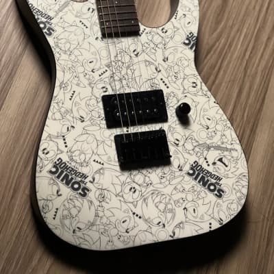 ESP Sonic The Hedgehog Guitar III - Classic Sonic Edition