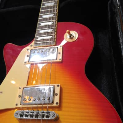 Dillion DL650 Left-Handed Electric Guitar 2007 Cherry Sunburst #M0711460040 w/Dillion Case image 6