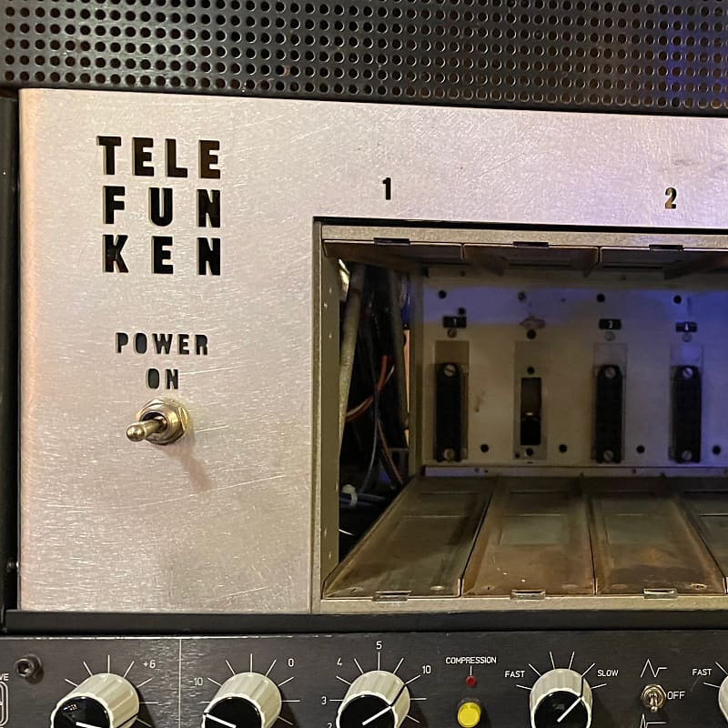 Telefunken V V Powered Rack Tab Siemens Maihak Reverb