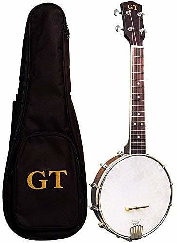 Gold Tone BU-1/L Concert-Scale Maple Neck Open Back Banjo Ukulele with Gig Bag For Left Handed Players image 1