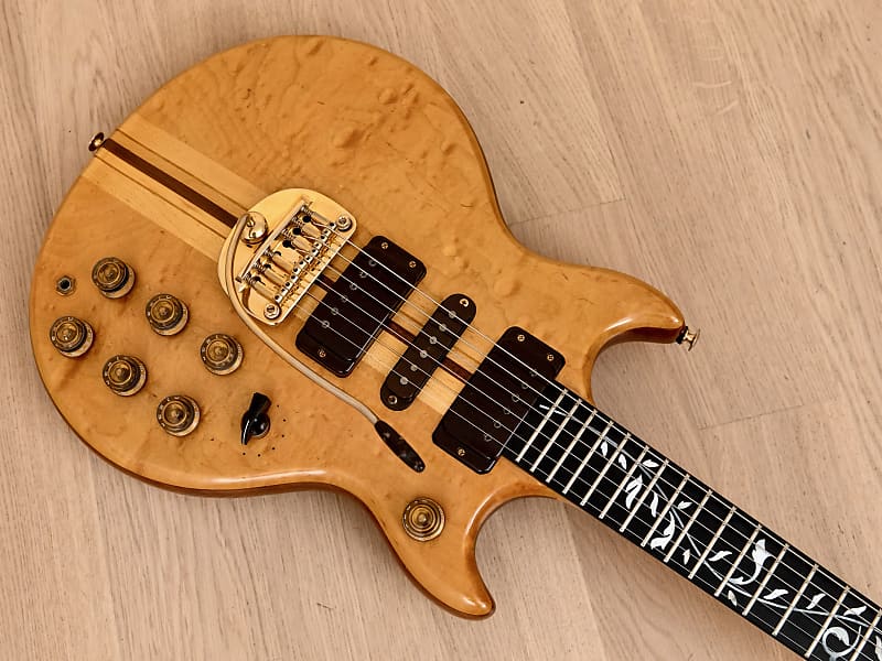 1979 Greco GO-III 1500 Speed Way Neck Through Vintage Guitar Near Mint w/  Case & Tags, Japan Fujigen