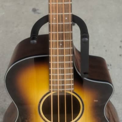 Breedlove Discovery S Concert Edgeburst Acoustic Electric 4-String Bass Guitar image 6