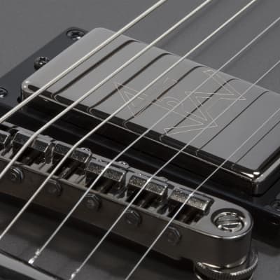 Schecter Paul Wiley Noir Satin Carbon Grey + FREE GIG BAG - Electric Guitar image 3