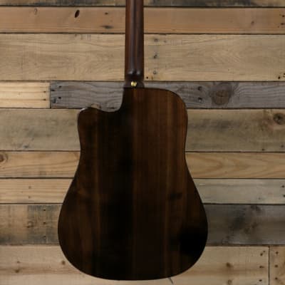 Alvarez Masterworks MDA77CEARSHB Acoustic/Electric Guitar Shadowburst w/ Case image 5