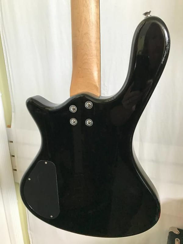 Washburn T12 Electric Bass Guitar Black | Reverb