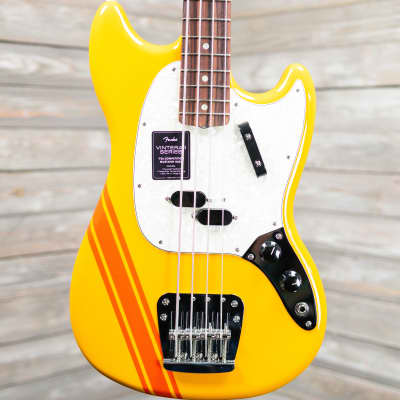 Fender Vintera II Mustang Bass Competition Orange  (7761-8M) image 1