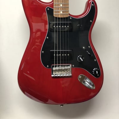 Fender Noventa Stratocaster 2021 - Present - Crimson Red Transparent (Serial # MX21099424  ) Floor Model/Demo image 6