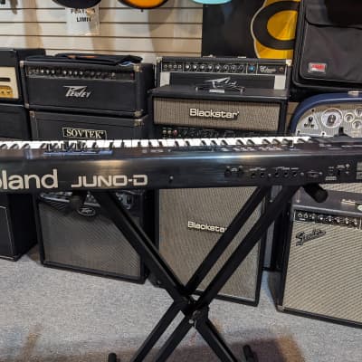 Roland Juno D 61-Key Synthesizer 2004 - 2007 - Black image 5