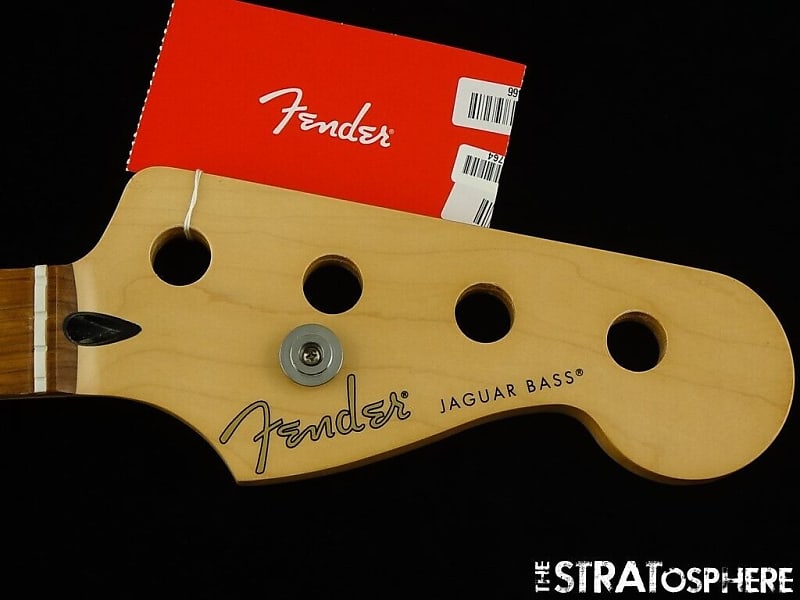 Fender Player Jaguar Bass NECK Bass Guitar 9.5" Radius "C", Reverb