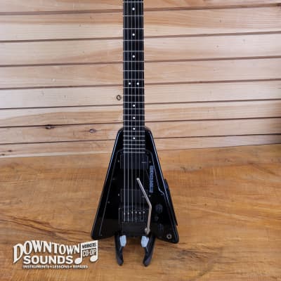 Steinberger GP2S Electric Guitar with Steinberger Gig Bag - S Trem, Passive EMGs, Black, 6lbs 8oz image 2