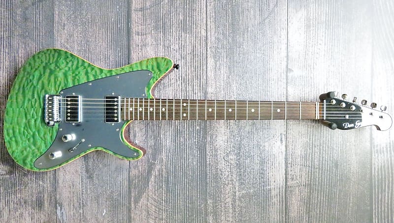 Grosh Guitars SuperJet (Lime Green) (C51) image 1