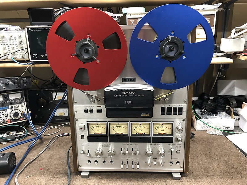 SONY TC7884 4 track multitrack Reel to Reel tape deck. Reverb