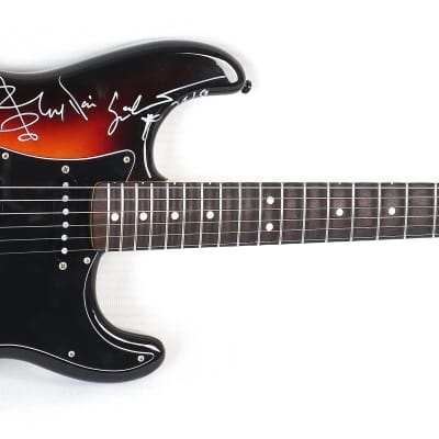 Fender Steve Vai Owned Generation Axe Signed Scalloped Stratocaster Electric Guitar Zakk Nuno Tosin Yngwie image 3