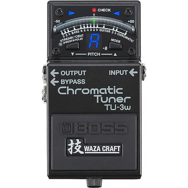 Boss TU-3 Chromatic Tuner Pedal with Bypass - Five Star Guitars