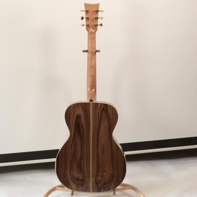 Lefty/Righty Luthier Portland Guitar OM Bolivian Rosewood with Adirondack Spruce image 7