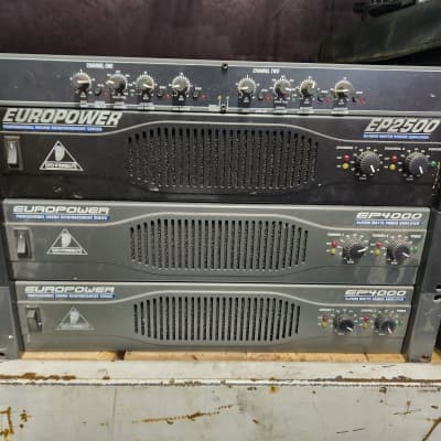Local Pickup - Behringer Europower EP4000; (1 Unit); 2 Available