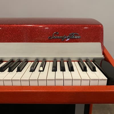 Custom Red Sparkle Rhodes Suitcase Piano image 4