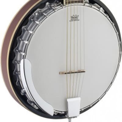 Stagg BJM30 G 6-string Deluxe Bluegrass Banjo w/ Metal Pot, Guitar Headstock & Tuning for sale