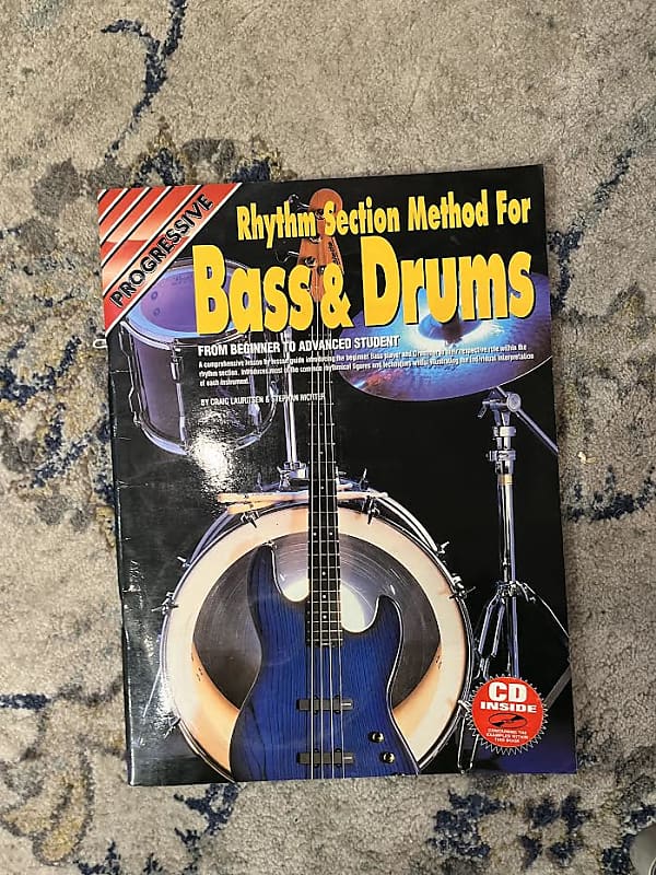 Progressive Rhythm Section Method For Bass & Drums Book Reverb