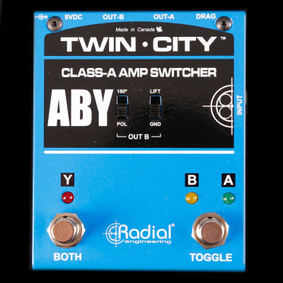 Radial Tonebone Twin-City ABY Switcher