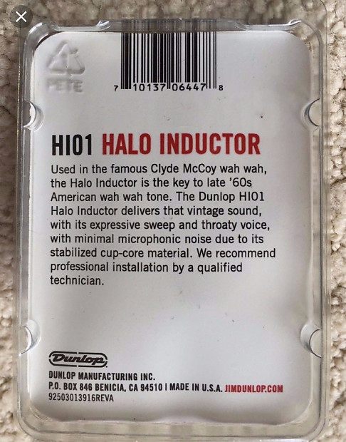 Dunlop HI-01 Halo Inductor | Reverb