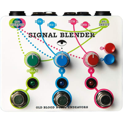 Old Blood Noise Endeavors Signal Blender Switching Effects Pedal Regular