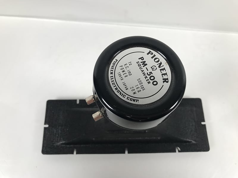 Vintage Pioneer PM-500 Compression Midrange Speaker Tweeter image 1