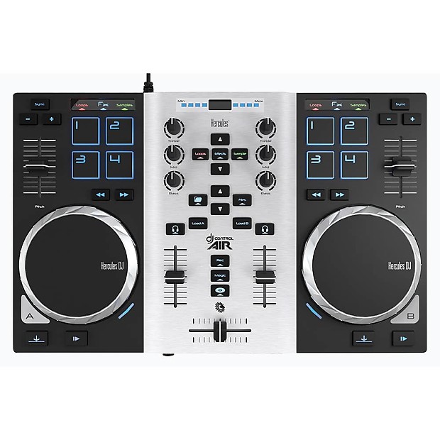 Hercules DJ Control Air S Series 2-Channel USB DJ Controller image 1