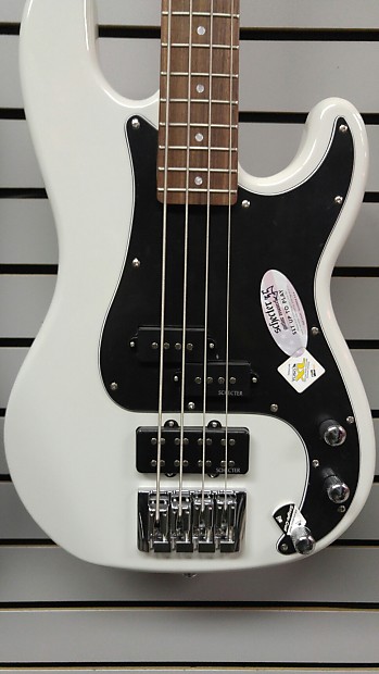 Schecter Diamond-P Custom 4-String Bass Vintage White image 1