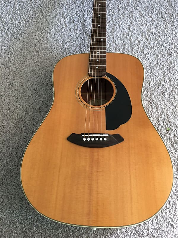 Fender Sonoran S Nat California Series Natural Dreadnought Acoustic Guitar