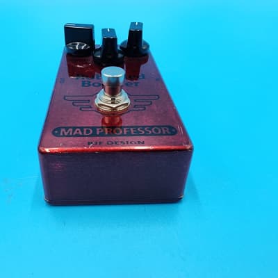 BJF Design Mad Professor Ruby Red Booster Guitar Effect Pedal Bass Buffer Treble image 7