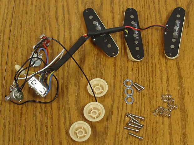 Fender Squier Classic Vibe 50s Strat PICKUPS POTS KNOBS Stratocaster Guitar