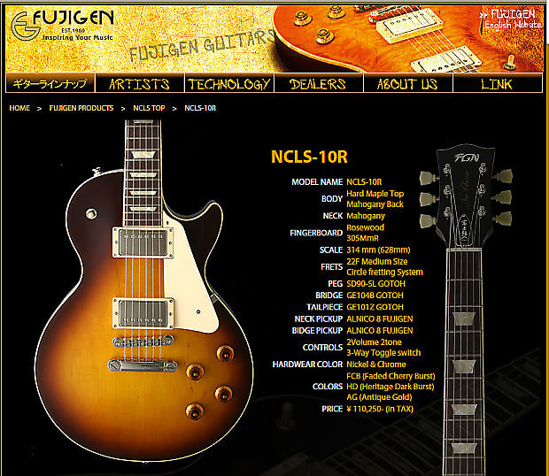 FGN LP model NCLS-10R-FCB | Reverb