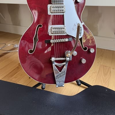 Gretsch G6119 Chet Atkins Tennessee Rose with Hilo'Tron Pickups 2007 - 2014 - Burgundy Stain for sale