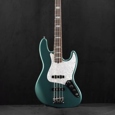 Fender Adam Clayton Jazz Bass Sherwood Green Metallic Rosewood Fingerboard image 2