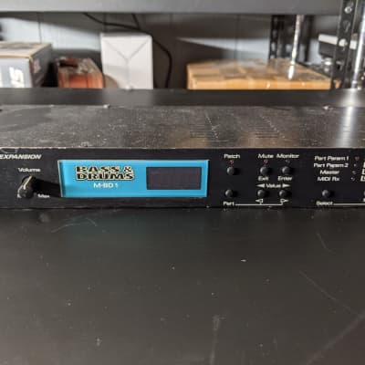 Roland M-BD1 Bass and Drums Sound Expansion Synth Module Rackmount image 4