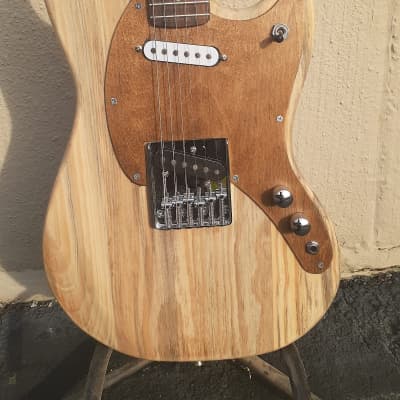 Callahan Guitars  Telesonic 2020 Clear Spalted Yellow Pine image 2