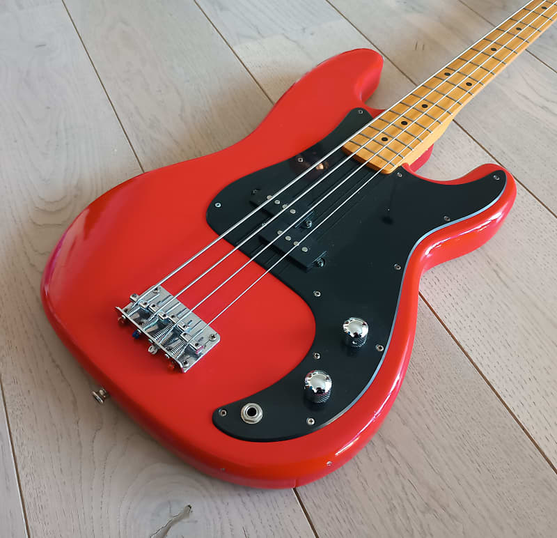 Morris Precision Bass - H.S. Anderson 1981- Red image 1